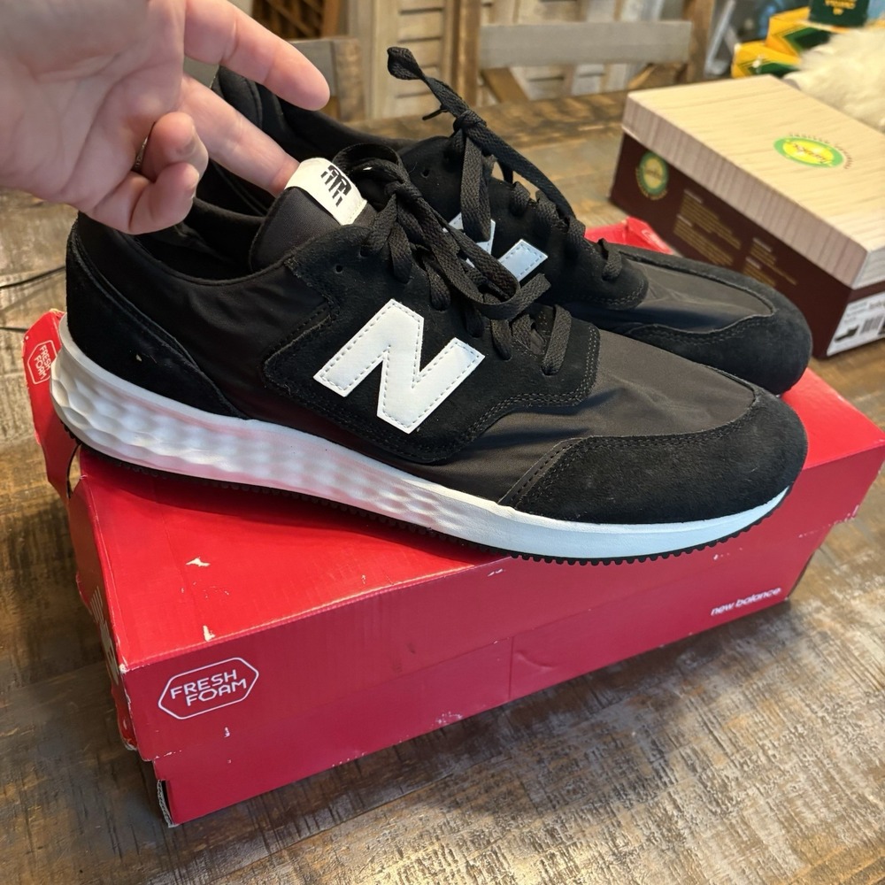 New Balance Fresh Foam X-70 Low-Top Black MSX70CD Size 14 NB New